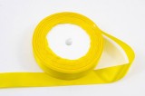 Panglica din satin pentru decorare,galben, 22.5m x 2cm