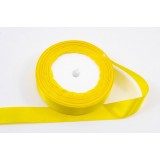 Panglica din satin pentru decorare,galben, 22.5m x 2cm
