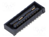 Conector PCB-PCB mamă PIN 40 0,5mm QSH gold flash SMT SAMTEC