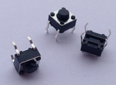 (10buc) Butoane dip 6x6x5mm buton tastatura micro-intrerupator Arduino (b.2021) foto