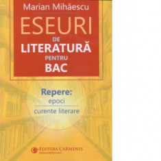 Eseuri de literatura pentru BAC - Marian Mihaescu