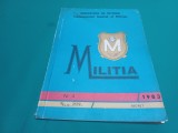 REVISTA MILIȚIA * &Icirc;N AJUTORUL PREGĂTIRII DE SPECIALITATE * NR. 4* 1983 * 2 3 3
