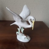 Figurina portelan/bibelou pasare