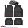 Covorase Auto TeamCar&reg; Tip Tavita Compatibile Skoda Karoq Generatia I (2017&ndash;2025) Negru Material Rezistent, Cauciuc
