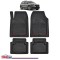 Covorase Auto TeamCar&reg; Tip Tavita Compatibile Skoda Karoq Generatia I (2017&ndash;2025) Negru Material Rezistent