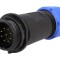 Conector tată circular IP68 9 pini