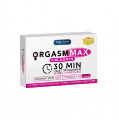 Capsule OrgasmMax Women, Medica Group, pentru orgasm intens si cresterea libidoului femeilor, 2 buc