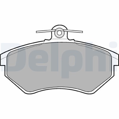 DELPHI LP770 set placute frana,frana disc foto