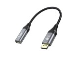 Equip 1.4 DisplayPort- HDMI 8K 60Hz St Bu, lungime 0.15m gri