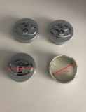 Capace Janta Toyota Gri 61/59 mm - Set 4 Bucati, Plastic ABS, Accesorii Auto Roti