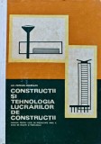 Cumpara ieftin Constructii si tehnologia lucrarilor de constructii. Manual pentru licee de specialitate anul V (1970) - 1970 - GH. Popescu-Negreanu (M214)