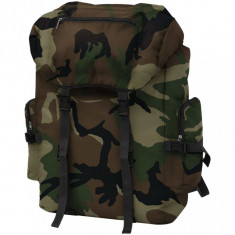 Rucsac in stil militar, XXL, 65 L, camuflaj foto