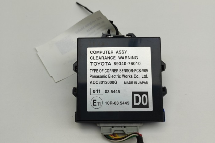 Unitate de control senzor de parcare PDC LEXUS CT ZWA10_ 2011 OEM: 89340-76010 30323628