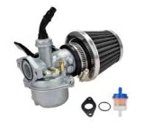 Carburator ATV 50cc 70cc 90cc 110cc 125cc, PZ19, Filtru Aer, Filtru Benzina, Garnituri, Compatibil Kart, Quad, Pit Bike, Cross