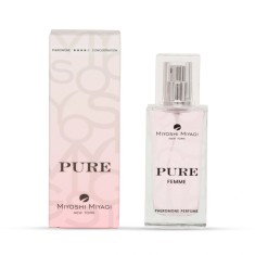 Parfum Natural pentru Femei cu Feromoni Miyoshi Miyagi PURE, 50 ml