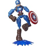 Figurina Captain America Bend and Flex, Marvel