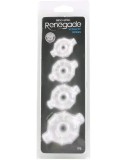 Set 4 Inele Penis - Renegade Vitality Rings Clear