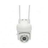Camera de supraveghere smart WIFI 1080P exterior, lentila dubla, PTZ senzor miscare, rotativa 360 grade, 220V ICSee