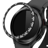 Rama cadran pentru Samsung Galaxy Watch 4 Classic (46mm), kwmobile, Otel, Negru, 56179.01