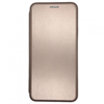 Husa Telefon Flip Book Magnet Huawei P Smart 2021 Rose Gold foto