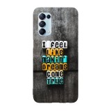 Husa compatibila cu Oppo A54 5G model Makin&amp;#039; dreams come true, Silicon, TPU, Viceversa, Transparent, Carcasa