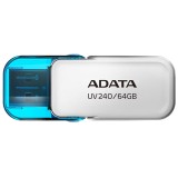 Adata - Memory Stick (AUV240-64G-RWH) - USB 2.0 FlashDrive, 64GB - White