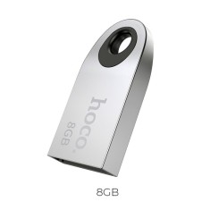 Stick USB Hoco Mini UD9 8GB USB 2.0 Metalic Silver Compact