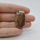 Cabochon cupru 37x20x6mm c25