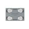 Modul intrerupator cvadruplu cu touch Livolo standard Italian SmartElectro IntelligentHouse