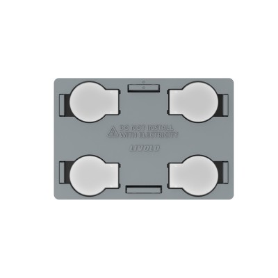 Modul intrerupator cvadruplu cu touch Livolo standard Italian SmartElectro IntelligentHouse foto
