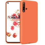 Husa HUAWEI Nova 5T - Silicone Cover (Portocaliu)