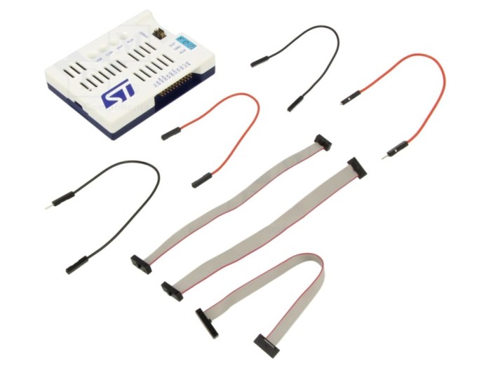 Programator STMicroelectronics STM32 USB STLINK-V3PWR pentru microcontrolere șiruri pini
