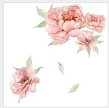 Cumpara ieftin Sticker Decorativ pentru Perete cu Flori Japoneze, Autocolant, Multicolor, CBD CORAL BEST DEALS Roz deschis melange 50 cm 70 cm 50 cm Roz deschis mela