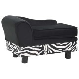 Cumpara ieftin Canapea pentru caini, negru, 57x34x36 cm, plus