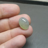 ~ Jad ( Jadeit ) natural - SUPERB - oval 7,32 ct. Certificat de Autenticitate