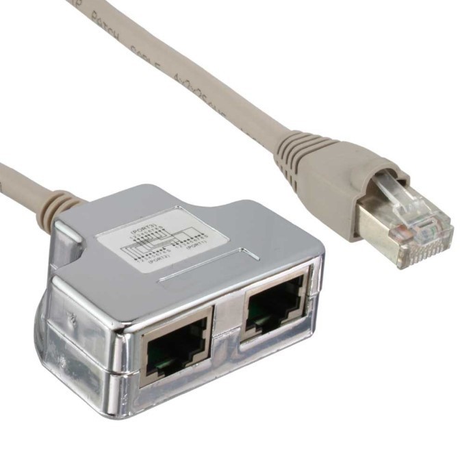 Adaptor LAN Nou DIGITUS - Doua Porturi RJ45 (F-F) pentru Extensie