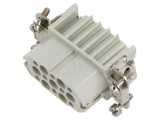Conector ILME HDC CDF 15, 15 pini, 10A 600V insert contact mamă