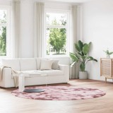 Gossi covor shaggy roz praf 240x240 cm poliester