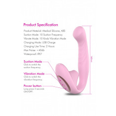 Vibrator Dubla Stimulare Pink