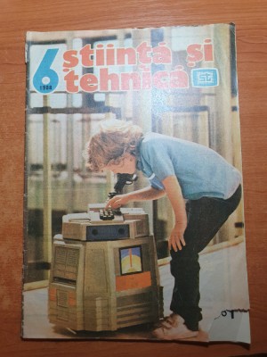 stiinta si tehnica iunie 1988-metroul bucurestean,sivicultura,electromures foto