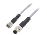 Cablu de Conectare M8 1m 3P 60VAC 3A