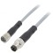 Cablu de Conectare M8 1m 3P 60VAC 3A
