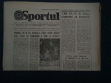 ZIARUL SPORTUL 27 MAI 1983