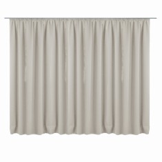 Draperie cu rejansa Jemidi, 300 x 245 cm, Gri, Poliester, 55276.25.02