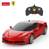 MASINA CU TELECOMANDA FERRARI SF90 STRADALE SCARA 1 LA 18 SuperHeroes ToysZone