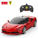 Masina cu telecomanda Ferrari SF90 Stradale, scara 1:18, Rastar