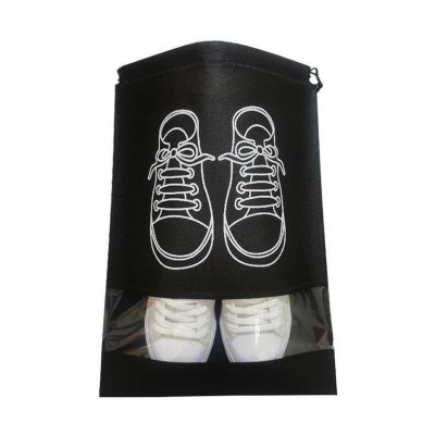 Sac depozitare incaltaminte, pentru voiaj sau depozitare, rezistent la praf, compatibil cu masina de spalat, 27 x 36 cm foto