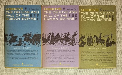 Edward Gibbon - The Decline and Fall of the Roman Empire (vol. 1-3) foto
