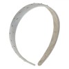 Bentiță Păr Gri cu Auriu, Model Elegant, Plastic - Accesorii Fată/Dama
