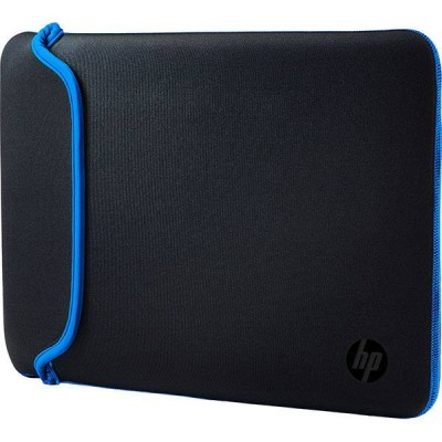 Husa laptop reversibila HP V5C31AA, 15.6&amp;rdquo;, negru-albastru foto